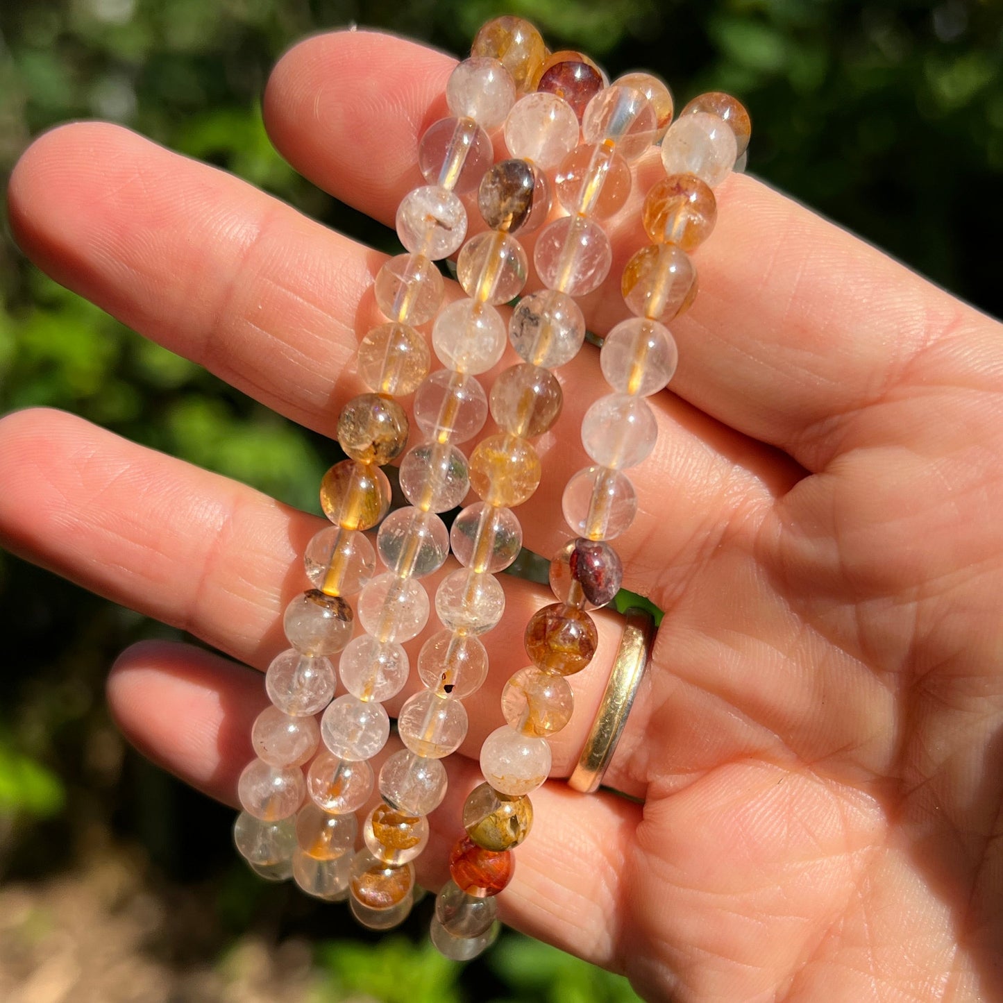 Golden Healer Kugel Armband ca. 6 mm / 19 cm 16GH